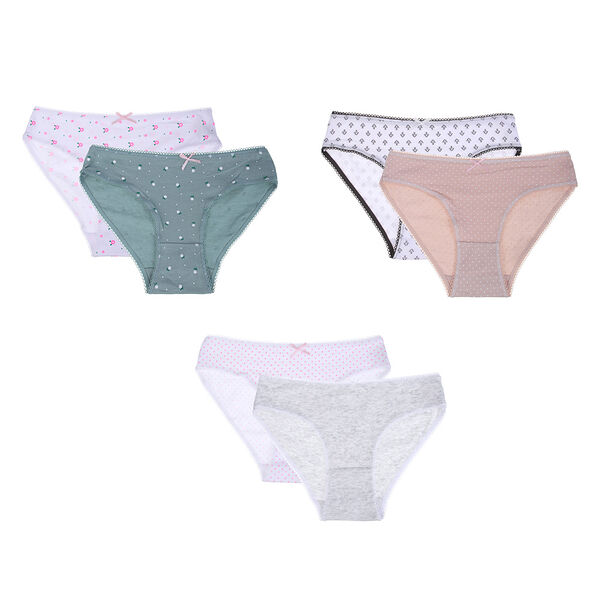 GALANTE Трусы-слипы для девочек 2 шт, р-ры 9-10/11-12/13-14 лет, 95%хлопок, 5%спандекс, ТД23-09, в ассортименте