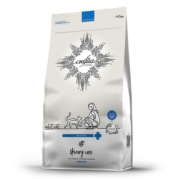 Сухой корм Craftia galena cat urinary care ветеринарная диета для кошек для растворения струвитных камней