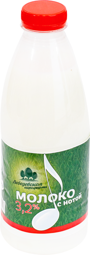 

Молоко питьевое Лебедявская Агрофирма пастеризованное 3.2% 900 мл