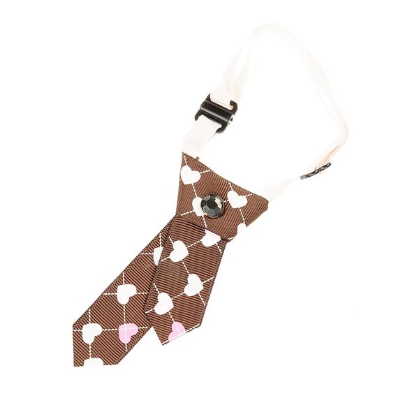 Галстук для собак мелких пород цвета в ассортименте 1х3,3 см