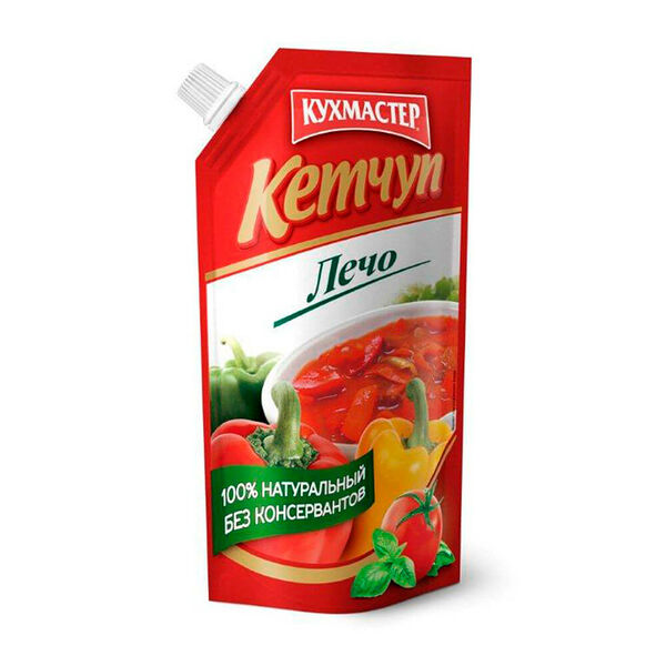 Кетчуп Кухмастер Лечо