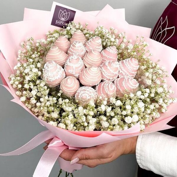 Букет из клубники в шоколаде Клубничные сны