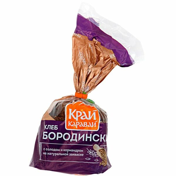Хлеб Край Каравай Бородинский, 400г