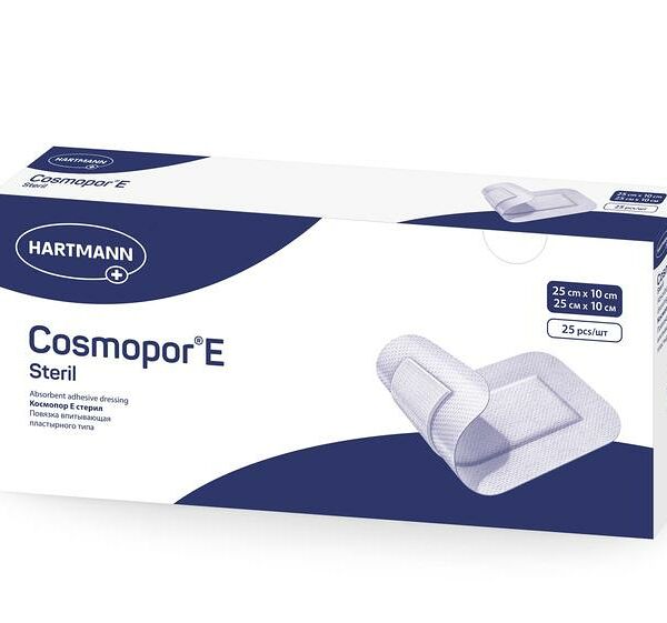 Повязка Hartmann Cosmopor E послеоперационная 25 см х 10 см 25 шт
