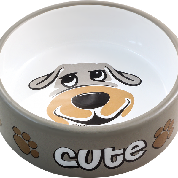 Миска для животных Triol Песик керамическая 300мл