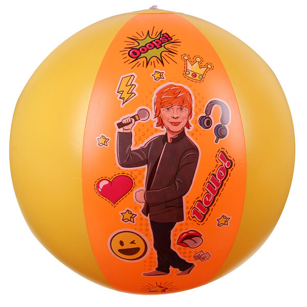 Silapro счастливчик мяч надувной, 48см, пвх, 0,18мм