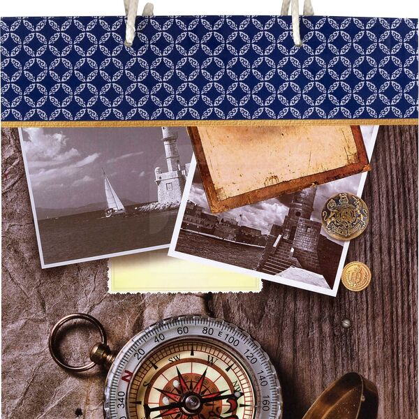 Сумка подарочная Арт Дизайн бумажная, 19*28*12 см в ассортименте