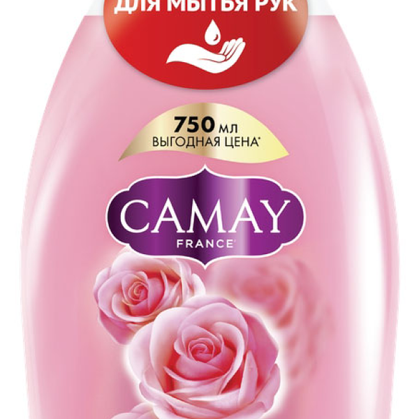 Гель для душa Camay Romantique аромат французской розы