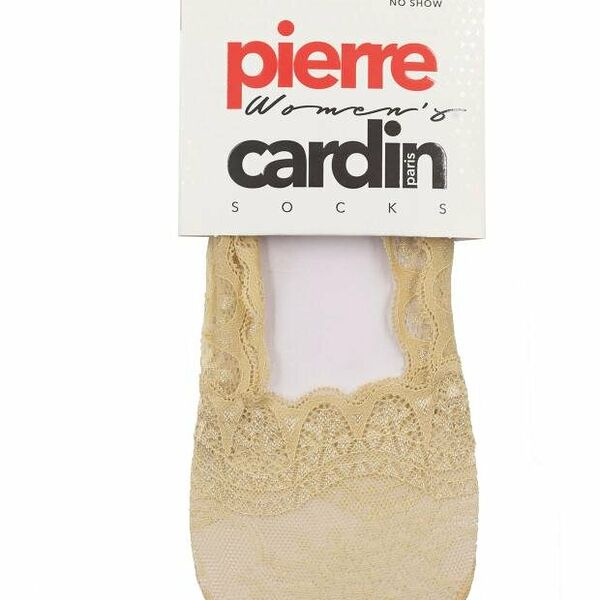 Подследники женские кружевные Pierre Cardin бежевые