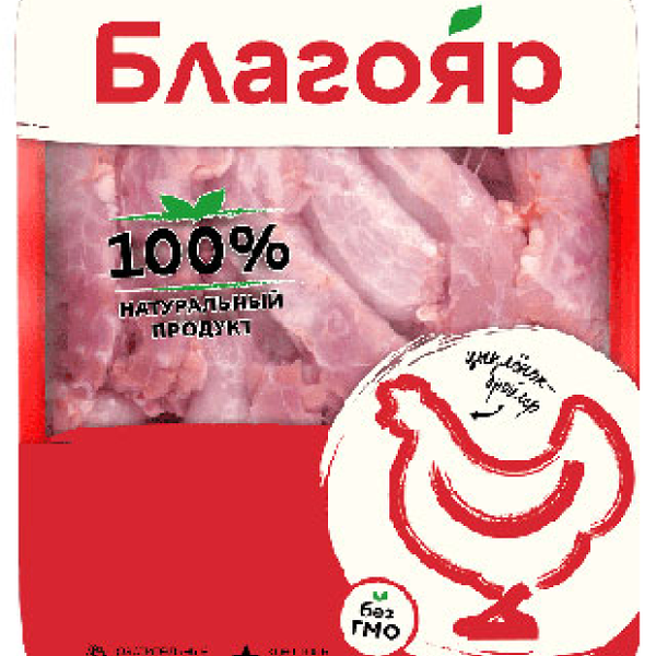 Шеи цыплят-бройлеров Благояр охлажденные