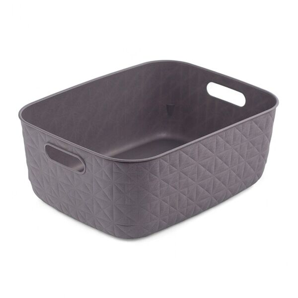 Корзина для хранения Curver Softex S темно-серая 12.5 л, 38 x 28.2 x 14.2 см