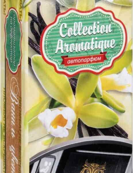 Ароматизатор воздуха для автомобилей Ваниль цветочная ТМ Collection Aromatique (Коллекшн Ароматик)