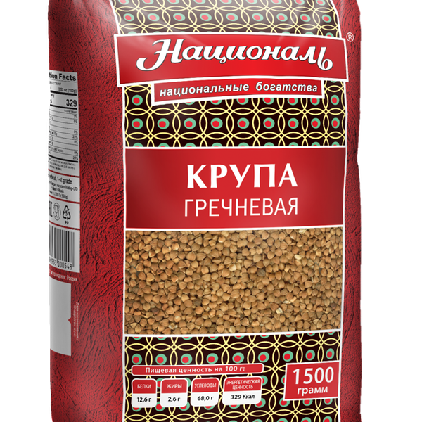 Гречневая крупа Националь ядрица