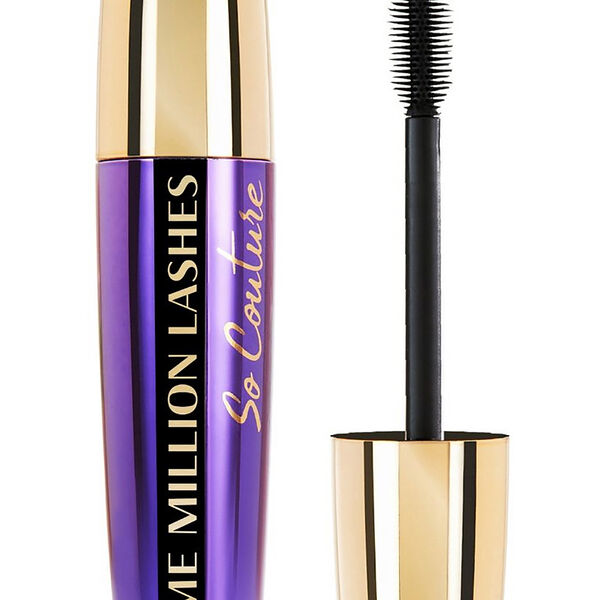 L'Oreal Paris Тушь для ресниц VOLUME MILLION LASHES SO COUTURE для объема и разделения, экстрачерная, 9.5 мл