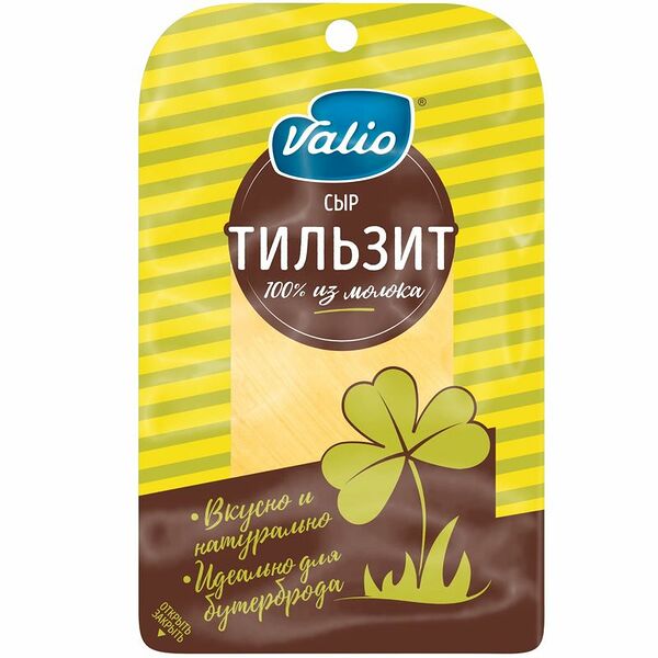 Сыр полутвердый Viola Тильзит в нарезке 45%