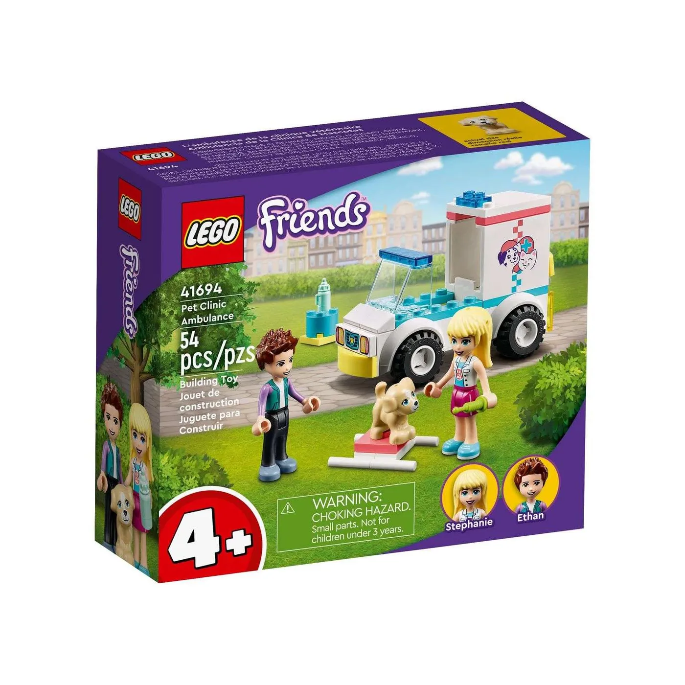 

Конструктор Lego Friends Скорая ветеринарная помощь Арт. 41694