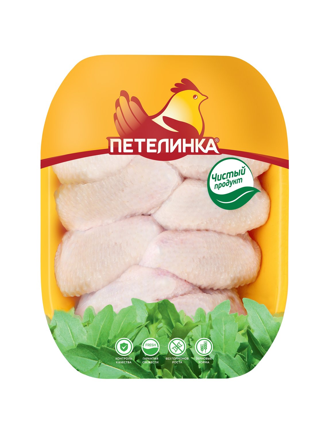 

Крыло цыпленка-бройлера Петелинка целое охлажденное вес