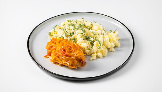 Голубец ленивый из птицы с давленым картофелем ВкусВилл 270г