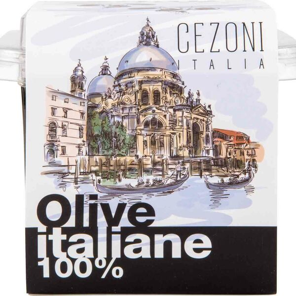 Оливки чёрные в рассоле Cezoni