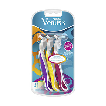 

Бритва Gillette Simply Venus 3 женская одноразовая 3 шт