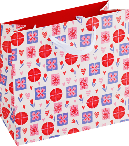 

Пакет подарочный Love 2024, 21х19х9см, Арт. MGT