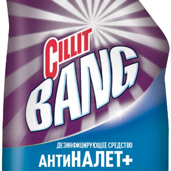 Средство для туалета Cillit Bang Антиналет + Блеск Свежесть океана