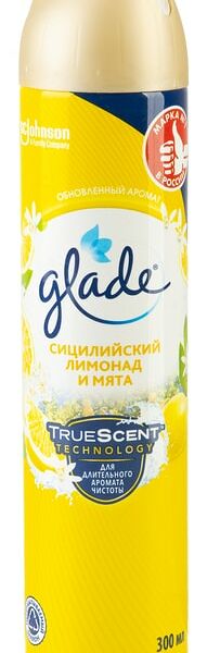 Освежитель воздуха Glade Сицилийский лимонад и мята 300мл