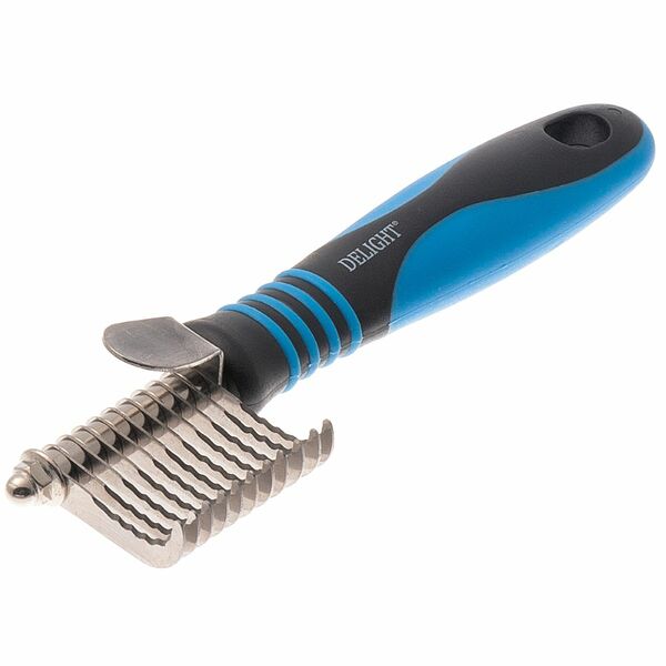 Колтунорез DeLIGHT боковой Мини загнутый 11 лезвий