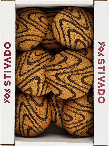 

Печенье STIVADO Овсяное с темным декором, 300г