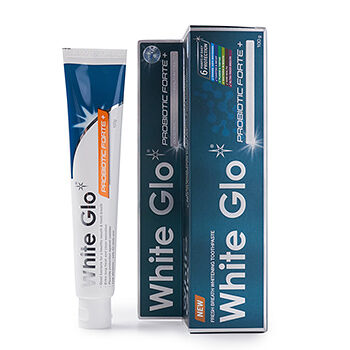 Зубная паста отбеливающая с пробиотиками, White Glo, 1 шт., Австралия