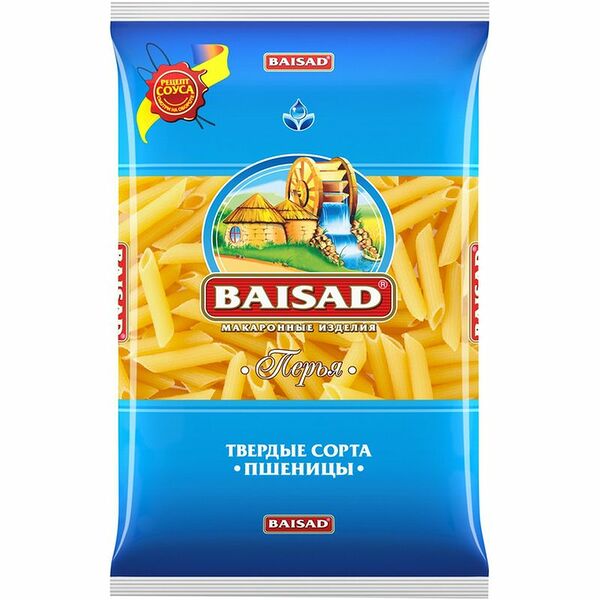 Макароны Baisad перья