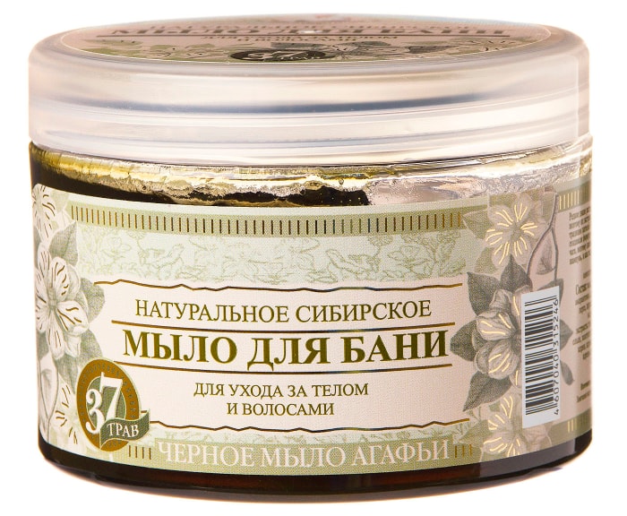 

Мыло Рецепты бабушки Агафьи для бани черное 500 мл
