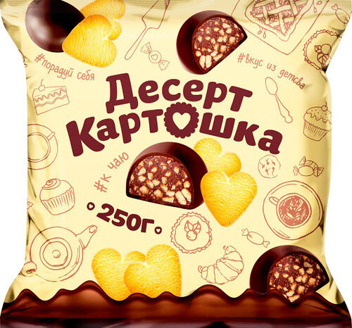 Конфеты Кондитер Профи Десерт картошка