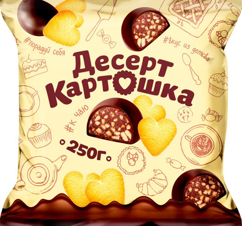 

Конфеты Кондитер Профи Десерт картошка