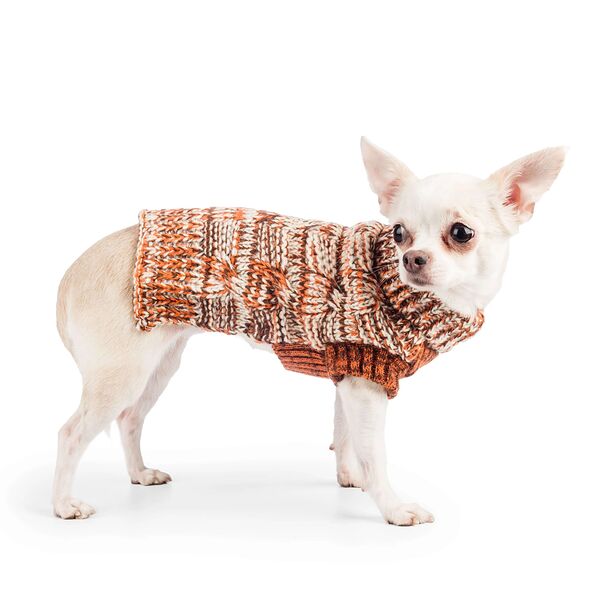 Свитер для собак 20см XS бежевый (унисекс)