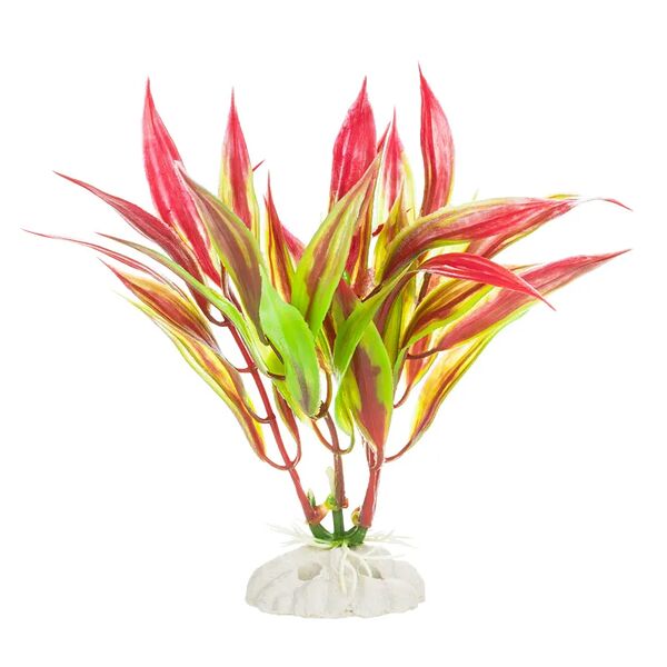 Растение-трава красно-зеленое 10см