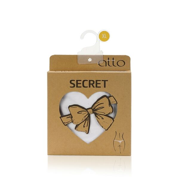 Женские трусы - стринги Atto Secrets , Белый , XL