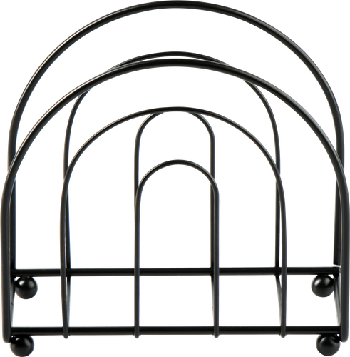 

Салфетница Homeclub Black нержавеющая сталь