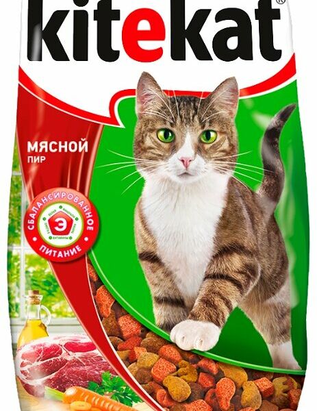 Корм для кошек Kitekat Мясной Пир
