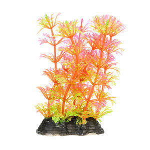 Растение красное 6*5*10см