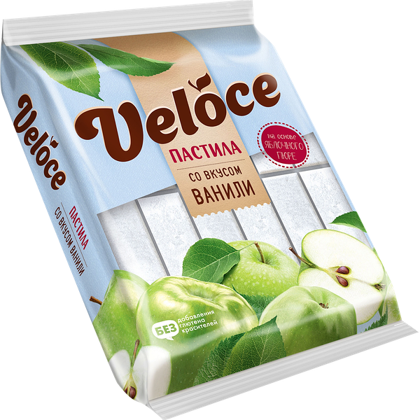 VELOCE Пастила со вкусом ванили