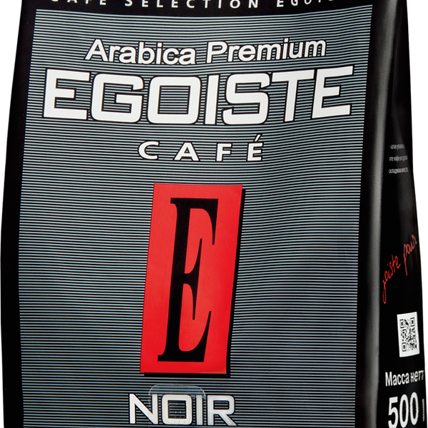 Кофе в зернах Egoiste Noir жареный 500 г