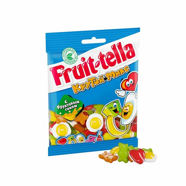 Мармелад Fruittella Крутой микс жевательный, 70г