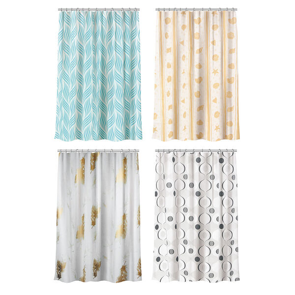 Vetta шторка для ванной, пева, 180x180см, 