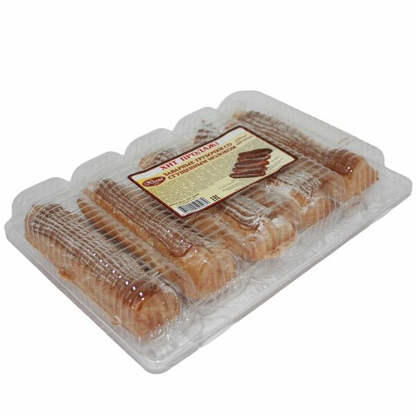 Трубочки заварное ХЭЛЛА со сгущенным молоком