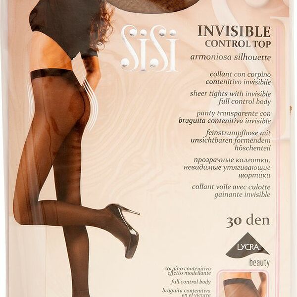 Колготки SiSi Invisible Control Top 30 Daino Размер 4
