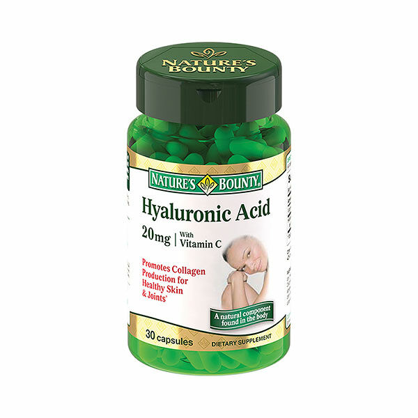 Nature's Bounty Гиалуроновая кислота 20 мг капсулы 30 шт