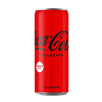 Напиток газированный Coca-Cola Zero 330мл