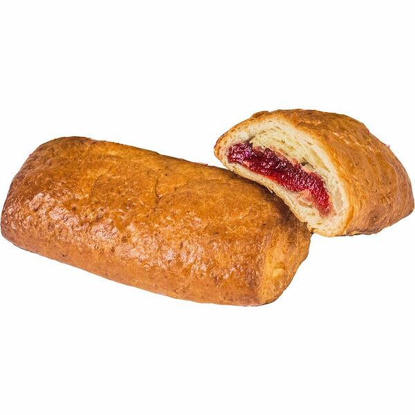 Слойка Самарский с малиновой начинкой