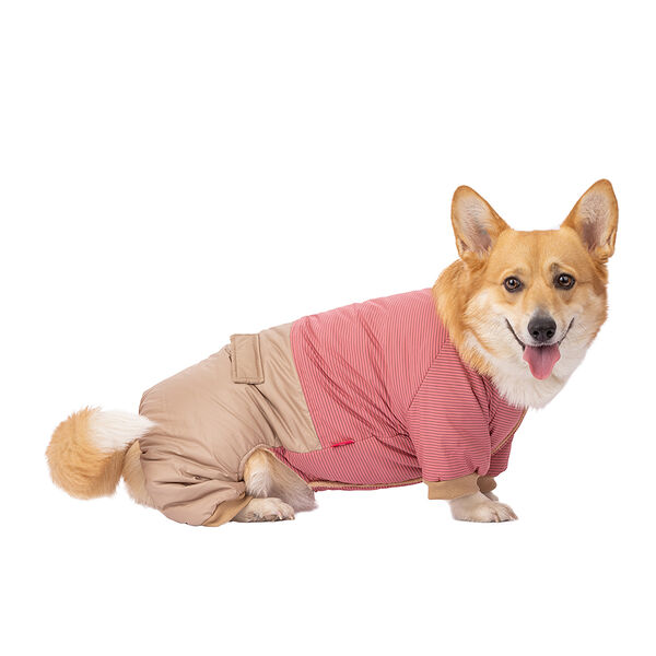 Комбинезон для собак 2XL розовый (девочка)